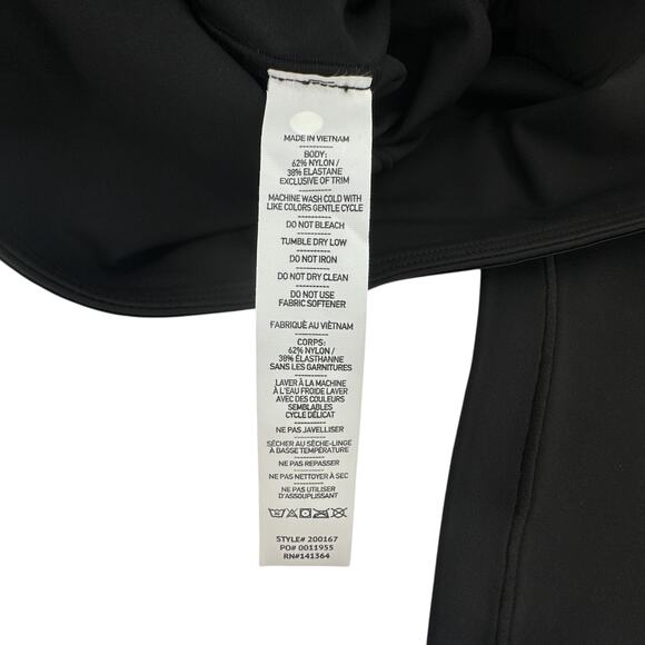 RHONE Banded Hi-Form 7/8 Pocket Legging in Black XS - Picture 9 of 13